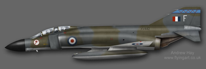F-4 Phantom XV442 6 Sqn
