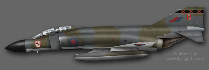 F-4 Phantom XV425 29 Sqn
